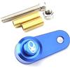 TAOBOZI Pulsante Di Parcheggio Interruttore Di Stazionamento Leva Freno Per KYMCO AK550 ST Xciting S400 I TCS DT X 360 125(Blue)