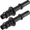 QUARKZMAN 2pz 7.89mm-ID8 Automobile Carburante Tubo Adattatore EFI Montaggio 62mm 2.44 Altezza