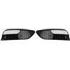 Artudatech Griglia paraurti Anteriore 2PCS Front Bumper Fog Light Cover Grille Grill Fit for Audi A3 2012-2016 (No Logo)