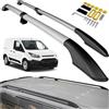 CHROMEMASTER | Compatibili con Ford Transit Connect II Short L1 2014-2021 | Barre Trasversali da Tetto, Mancorrenti sul Tetto | Sono Utilizzate per il Montaggio di Portapacchi, Box o Portabiciclette