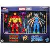 Marvel Serie Hasbro Marvel Legends, Marvel Games, Iron Man vs. Marvel's Spiral, Avenger vs. la cattiva degli X-Men, action figure collezionabili da 15 cm ispirate ai video giochi retrò
