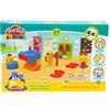 Bildo Grandi Giochi Play Doh Blocks, Set Lettere e Numeri 24 Pezzi con Costruzioni e Pasta da Modellare, Pld04000