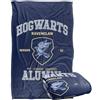 LOGOVISION Harry Potter Hogwarts Ravenclaw Alumni Coperta super morbida al tatto setoso - 91 x 147 cm