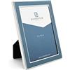 Zilverstad - Cornice portafoto colore blu 13 x 18 argento