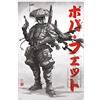 Grupo Erik: Poster Star Wars Visions: Boba Fett | Poster da parete Boba Fett, The Mandalorian, 61x91,5cm, carta lucida | Poster da muro,incorniciabile | Poster Star Wars Visions,Poster Boba Fett Anime