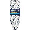 Minky Copriasse da stiro, extra largo, elasticizzato, grande, grigio, 122 x 43 cm