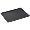MASTRAD - Placca a generazione - Tappetino di cottura con bordi - Antiaderente - morbido, adatto al forno - Silicone senza BPA, colore: Nero