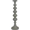 BigBuy Home Portacandele 13 x 13 x 47 cm Alluminio Verde