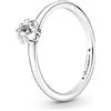 PANDORA Moments - Anello stella in argento sterling, con pietra di zirconia cubica