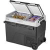 VEVOR Frigorifero Portatile per Auto, Frigorifero 12 V, Congelatore Portatile a Due Zona da 58 L, Temperatura Regolabile - 20~20 ℃, Refrigeratore a Compressore per Casa, Esterno, Camper, Auto