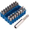 Draper Set di 33 punte magnetiche | Kit di cacciaviti metrici da 25 mm | Accessori per utensili manuali di precisione | Custodia resistente | 82386