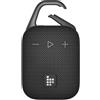 StarTech Altoparlante portatile - Altoparlante Bluetooth Mirtune H1 - Resistente all'acqua (IPX7) - Con gancio - Autonomia di 20 ore - Tecnologia TWS - Colore: nero