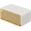 StarTech Altoparlante Bluetooth retrò - Modello MP230 - Altoparlante da tavolo - 20 W - Bluetooth 5.0 - 2 driver da 48 mm - 9 ore di riproduzione - USB-C/AUX/scheda TF - Bianco