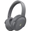 StarTech WH700NB Pro - Cuffie over-ear wireless - Cancellazione attiva del rumore ibrida - 43 dB - Bluetooth 5.4 - Audio ad alta risoluzione - 56 ore di autonomia con ricarica rapida - Chiamate con intelligenza artificiale avanzata - Grigio