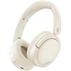 StarTech Cuffie over-ear wireless - W800BT Pro - Cancellazione attiva del rumore ibrida - Bluetooth 5.4 - Audio ad alta risoluzione - 45 ore di autonomia - Pieghevoli - Avorio