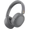 StarTech Cuffie over-ear wireless - W800BT Pro - Cancellazione attiva del rumore ibrida - Bluetooth 5.4 - Audio ad alta risoluzione - 45 ore di autonomia - Pieghevoli - Grigie