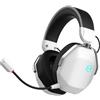 StarTech G5 MAX - Cuffie da gaming wireless - Bluetooth e cavo - LDAC - Driver da 53 mm - 20-40.000 Hz - 119 ore di autonomia - Microfono - Bianco