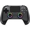 Linhexis Altoparlante giroscopico wireless BT Game Controller per PS5/PS4 | Gyro Sensor Tech, altoparlante integrato, trigger dinamici, ABS ergonomico costruzione, compatibile con per ps5 e per ps4