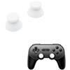 Gettimore Colorato per pla, impugnature per pollice per 8BitDo SN30 Pro Gamepad Colorato (bianco)