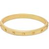 Michael Kors Bracciale da donna in ottone con chiusura a pulsante