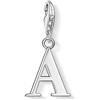 Thomas Sabo Pendente con Lettera Donna A-Z Ciondolo Club Silver 925 Argento Sterling
