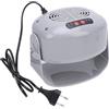 Fockety Essiccatore per unghie ad aria, 300 W, 600 W, 2 ingranaggi regolabili, girevole, ventola per asciugatura calda e fredda, con sensore automatico, asciugatura rapida per unghie e piedi, smalto normale