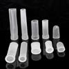 Generico Manicotti penieni in silicone generici da 5 pezzi, manicotto protettivo sostitutivo for estensore del pene, evita danni ai tessuti (XXL+XL+L+M+C), bianco