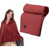 GZWY Coperta elettrica con batteria, coperta elettrica con spegnimento automatico, riscaldamento rapido, 150 x 80 cm, coperta termica con 3 riscaldatori, cuscino termico portatile per ufficio, campeggio