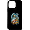 Umorismo Surf Spiaggia Oceano Onde Custodia per iPhone 13 Pro Max Sale Nei Capelli Sabbia Ovunque Surf Spiaggia