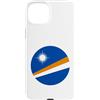 Marshall Islands Everyday Tees & Gifts Custodia per iPhone 15 Plus Cerchio bandiera Isole Marshall
