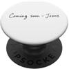 Revelation Evangelistic Gospel Bible Quo Coming Soon, JESUS - Christian Faith Reminder PopSockets PopGrip Adesivo