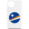 Marshall Islands Everyday Tees & Gifts Custodia per iPhone 13 Cerchio bandiera Isole Marshall