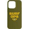 The Surf Ops Collection Custodia per iPhone 15 Pro Max Surf Ops Army Giallo Insignia