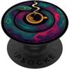 Gorpcore Serpent Caffeine Designs Topografico Snake Coffee Cup Contour PopSockets PopGrip Adesivo