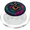 Gorpcore Serpent Caffeine Designs Topografico Snake Coffee Cup Contour PopSockets PopGrip per MagSafe