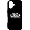 Resilient Spirit Bold Mindset Women Men Custodia per iPhone 17 la vita è un figlio di puttana, sono ancora qui Bold Confidence