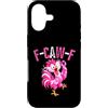 F-Caw-F Pink Ribbon Rooster Cancer Aware Custodia per iPhone 17 F-Caw-F Cancer Funny Pink Rooster Breast Cancer Awareness