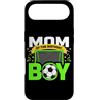 Mom of Birthday Boy Soccer Birthday Fami Custodia per iPhone Air Mamma di compleanno ragazzo pallone da calcio festa di compleanno