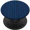 Righe nere e blu - Idea regalo Idea regalo Nero e Blu Rigato Nero e Blu PopSockets PopGrip Adesivo