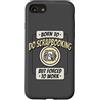Memory Makers Custodia per iPhone SE (2020) / 7/8 Born to Do Scrapbooking but Forced to Work, Funny Scrapbook