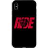 Teschio Moto Biker Studio Custodia per iPhone XS Max Teschio Moto Biker Scheletro Motociclista Grafica