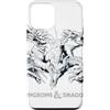 Dungeons & Dragons Custodia per iPhone 12 mini Dungeons & Dragons Dragon Sketch