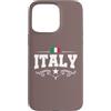 Italy Travel Souvenir Italian Flag Love Custodia per iPhone 15 Pro Max Italia