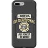 Memory Makers Custodia per iPhone 7 Plus/8 Plus Born to Do Scrapbooking but Forced to Work, Funny Scrapbook
