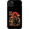 Sushi Techwear Tokyo Noodles Japanese St Custodia per iPhone 11 Pro Max Otaku Kawaii Anime Manga Samurai Ramen Y2K Cyberpunk Japan