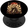 Sushi Techwear Tokyo Noodles Japanese St Otaku Kawaii Anime Manga Samurai Ramen Y2K Cyberpunk Japan PopSockets PopGrip Adesivo