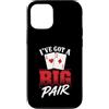Poker Card Player Gifts Custodia per iPhone 12/12 Pro I've Got A Big Pair Poker Assi Giocatore di Carte Umorismo