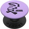 Tycoon Tees Jesus Rosary Catholic Christ Rosario con croce cattolica cristiana fede speranza maglietta PopSockets PopGrip Adesivo