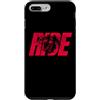 Teschio Moto Biker Studio Custodia per iPhone 7 Plus/8 Plus Teschio Moto Biker Scheletro Motociclista Grafica