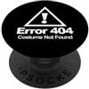 Miftees Halloween Tees Halloween 404 Costume non trovato PopSockets PopGrip Adesivo